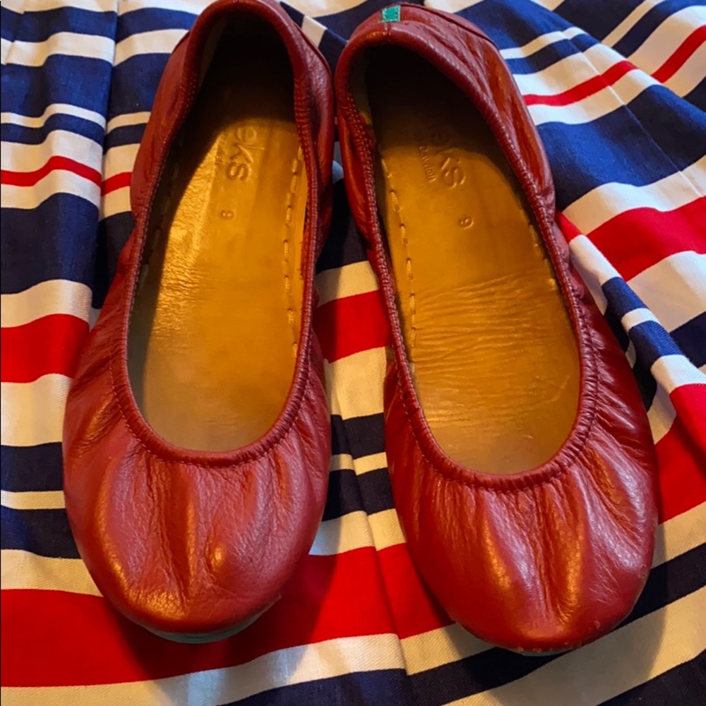 Tieks Cardinal Red Sz 9!🍁❤️